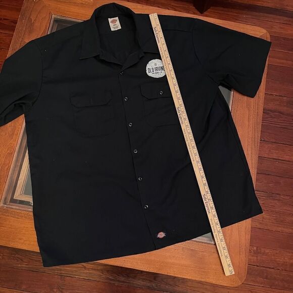 Dickies Old Irving Brewing Company Button Down Shirt SHAMLESS "LIP" 2XL LIKE NEW - Picture 10 of 11